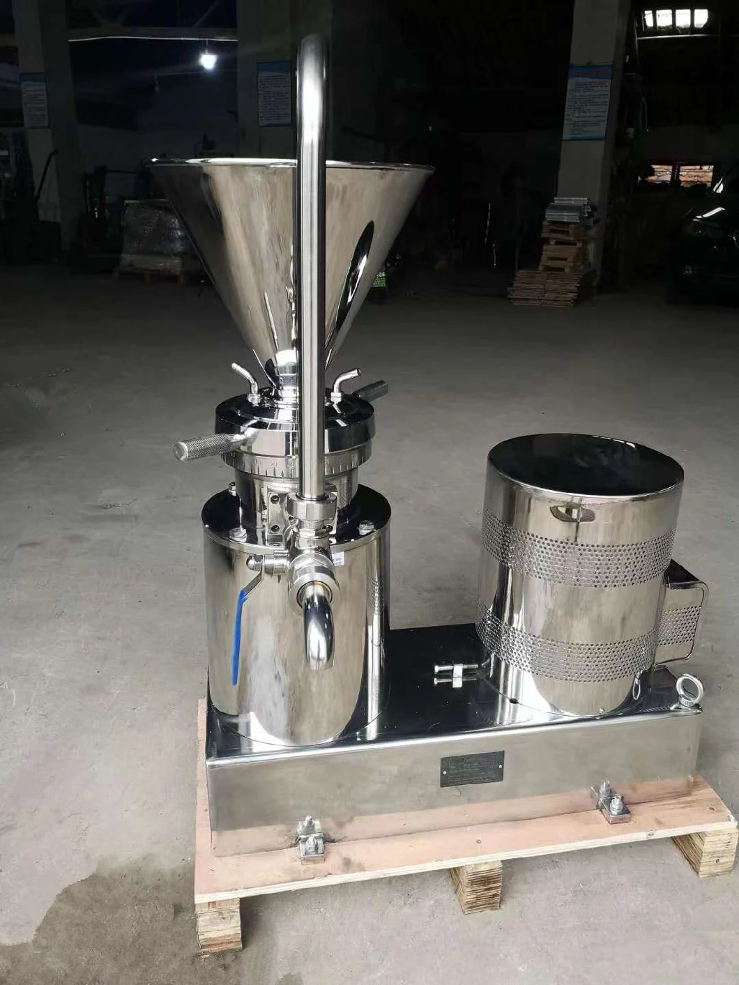 Vertical Horizontal Small Capacity Colloid Mill for Factory & Lab